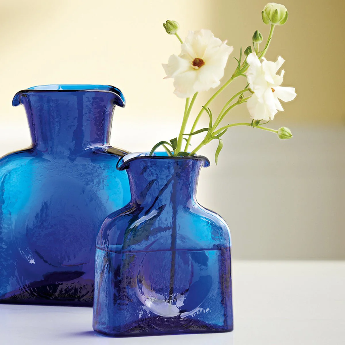 Blenko Cobalt Mini Glass Pitcher - Image 4