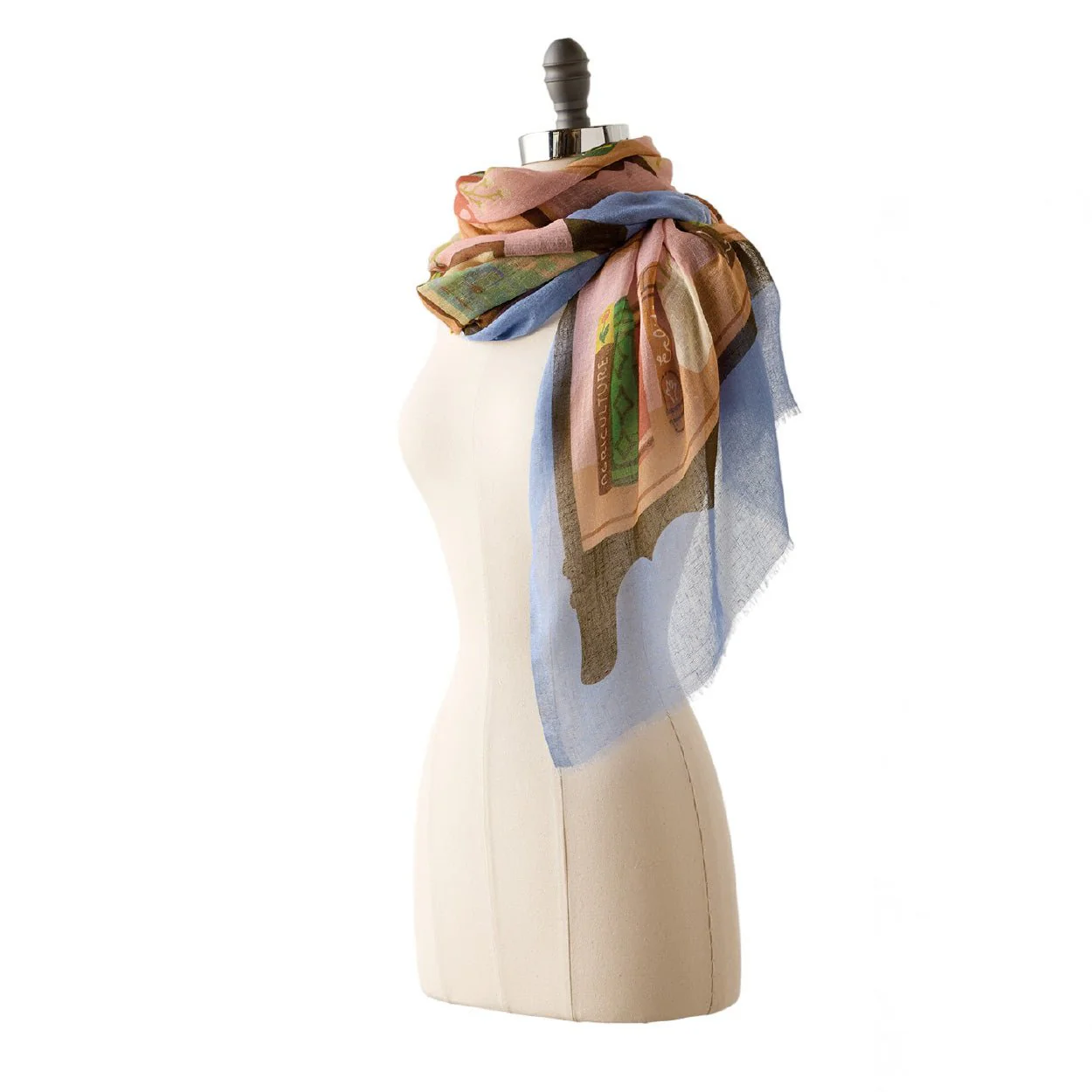 Monticello Inspired Bookshelf Scarf - Image 4