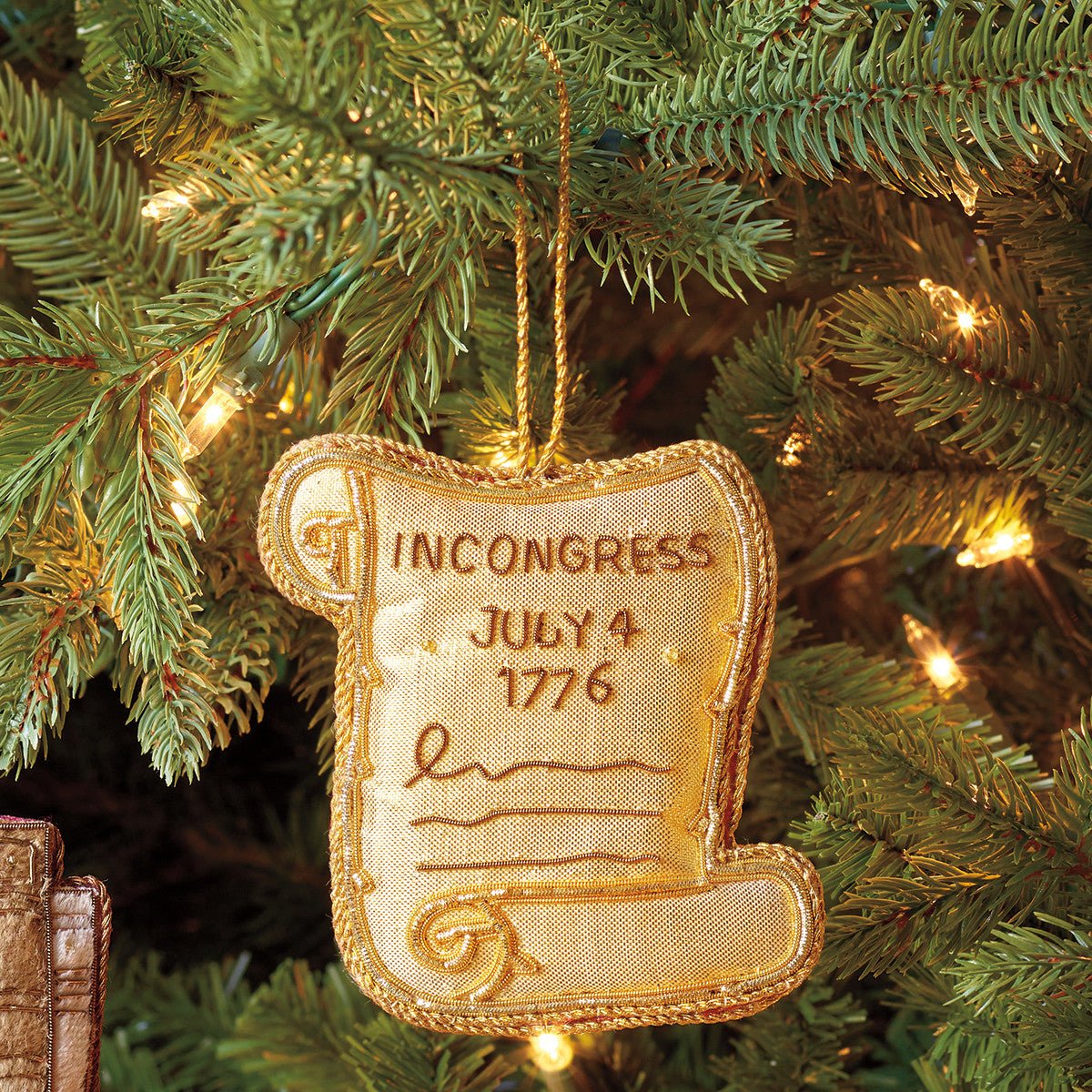 Monticello Declaration Scroll Ornament - Image 3