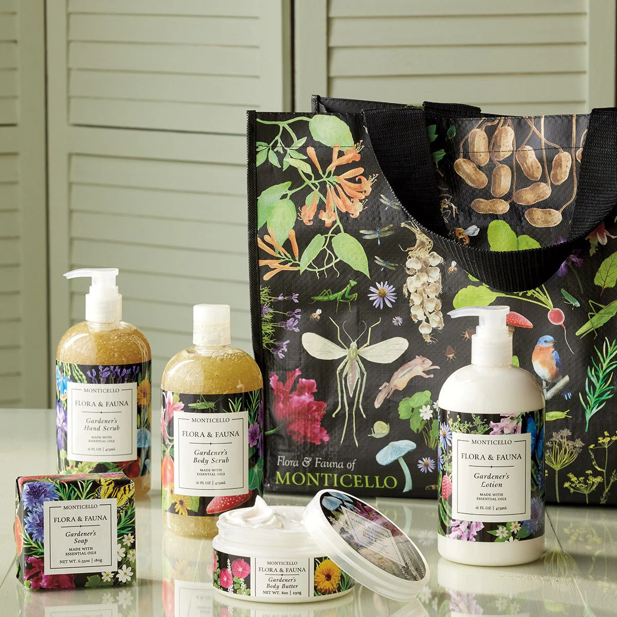 Monticello Flora & Fauna Skincare Set - Image 5