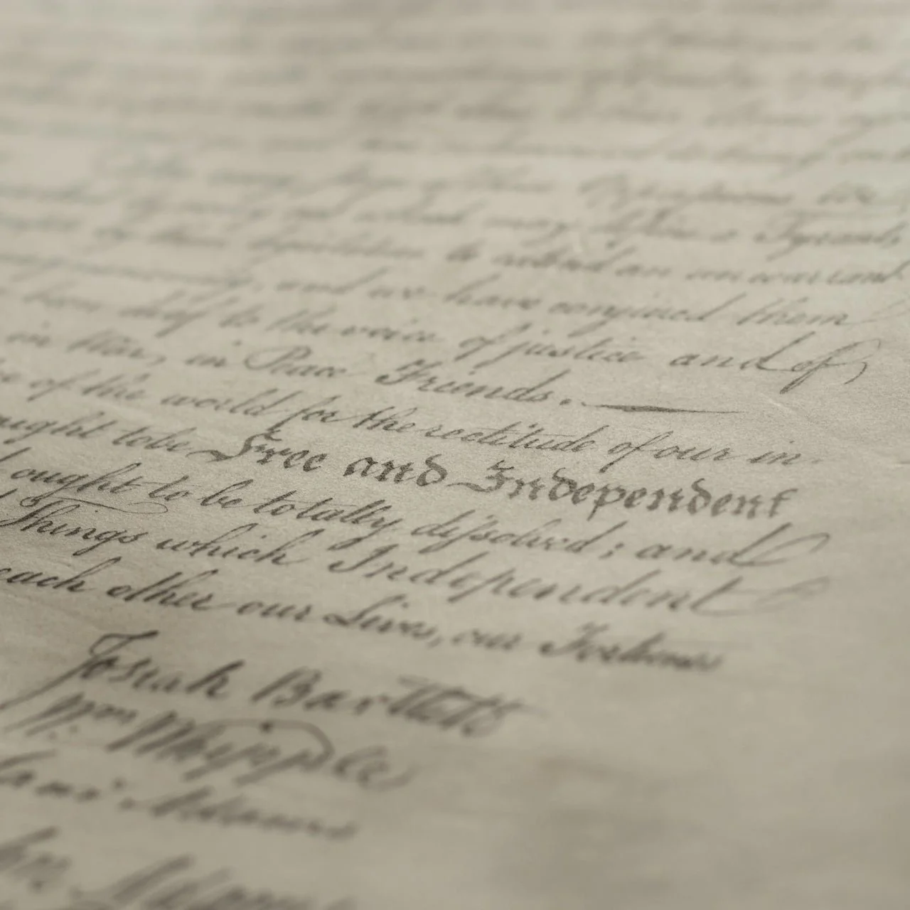 Declaration of Independence on Parchment - Image 3