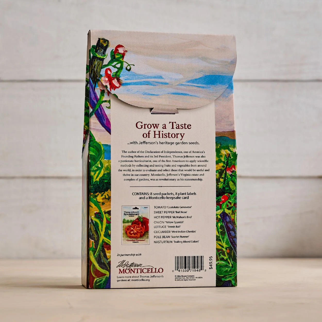 Thomas Jefferson's Revolutionary Garden 250th Seed Collection - Image 7