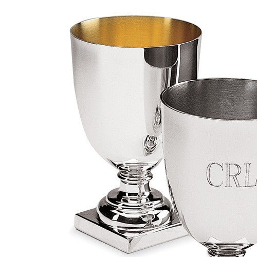 Sterling Reproduction Goblet with Gold-washed Interior - Image 3