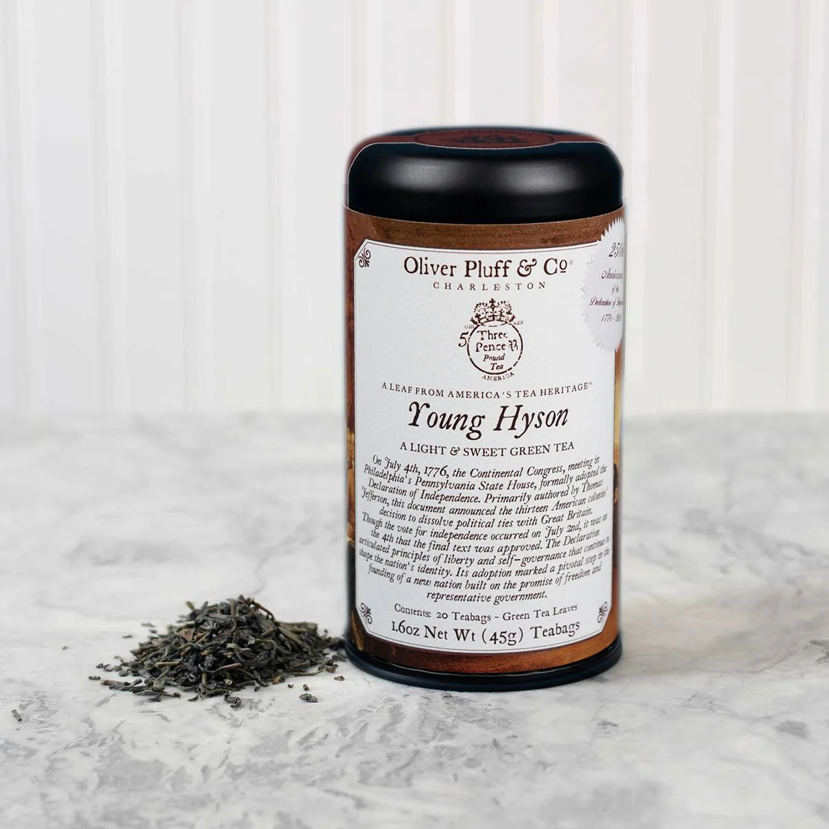 Young Hyson Tea Tin 250th Anniversary - Image 3
